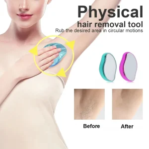 Crystal Physical Hair Eraser, Reusable.