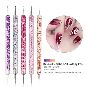 Portable Nail Art Dotting Pen