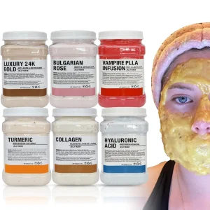 6PCS Jelly Mask Powder.